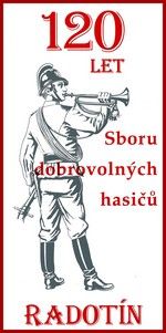 Titulní stránka publikace 120 let Sboru dobrovolných hasičů Radotín