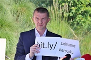 Tisková konference k nesouhlasu se splavněním Berounky, 21.5.2018