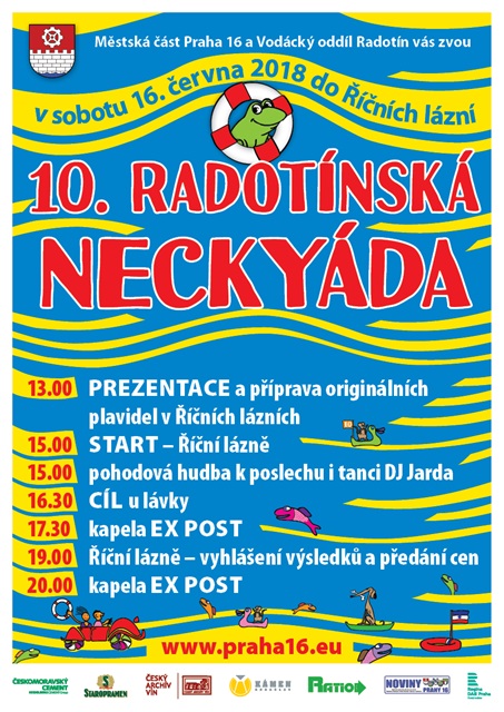 Plakát k neckyádě 2018