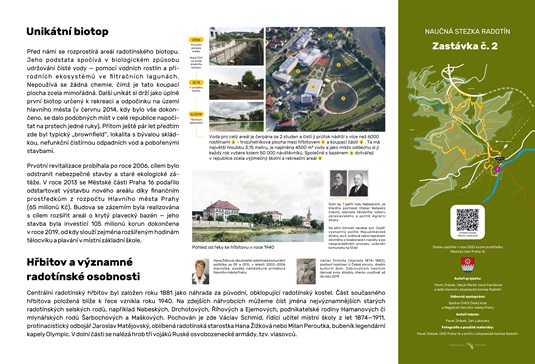 Naučná stezka Radotín. Zastávka č. 2: Unikátní biotop