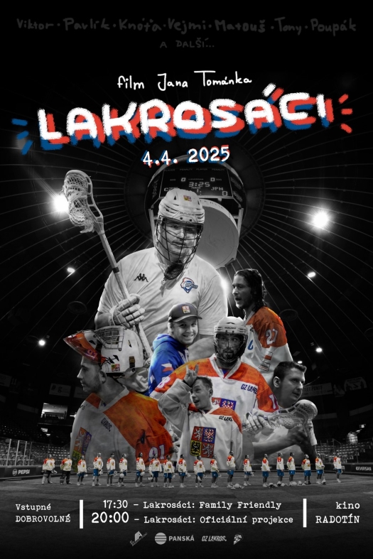 Premiéra dokumentárního filmu Lakrosáci