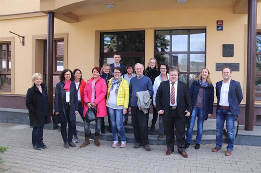 Studijní cesta z Burglengenfeldu v Radotíně, 5.4.2018 Studijní cesta z Burglengenfeldu v Radotíně, 5.4.2018