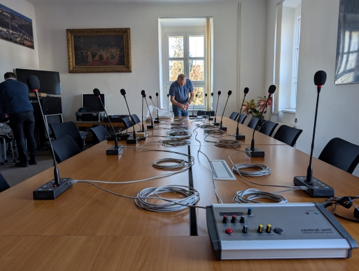 Příprava zasedací místnosti Příprava zasedací místnosti