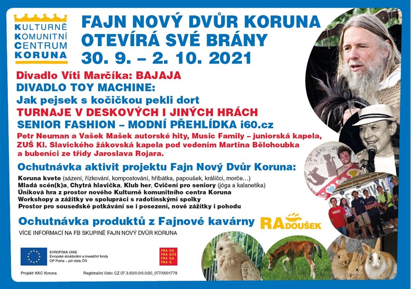 Otevření KKCK (Kulturně komunitního centra Koruna)