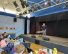 Jarní čaj o třetí v Koruně. Hostem byl pianista Zdeněk Zdeněk. 21.3.2023