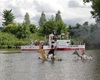 Parník a Orient expres na Berounce při 7. ročníku Radotínské NECKYÁDY, 20.6.2015
