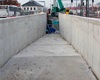 Postup stavebních prací na nových podchodech - na radotínském nádraží a podchod, který bude sloužit pěším a cyklistům po uzavření přejezdu v ulici Na Betonce, 8.12.2021