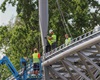 Vztyčení pylonu, 13. a 14.6.2022
