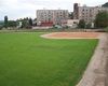 Nově zatravněné hřiště místních softbalistů se nalézá přímo vedle haly, 9.9.2008<br />Foto: MČ Praha 16, Jana Černá