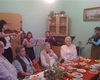 Dům s pečovatelskou službou Na Benátkách 15.12.2009 - houslistky ze ZUŠ Klementa Slavického