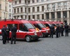 Předání nových hasičských vozů městským částem Praha 16 a Lochkov, Mariánské náměstí 17.5.2012