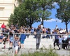 Přesun mostní konstrukce lávky na pilíře, 1.6.2022