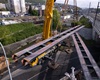 Instalace nosné konstrukce lávky, 6. - 7.5.2023