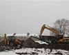 Výstavba Centra Radotín, zemní práce a archeologický výzkum, 6.1.2015