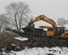 Výstavba Centra Radotín, zemní práce a archeologický výzkum, 6.1.2015