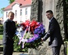 Pietní akt u pomníku padlým na náměstí Osvoboditelů, 7.5.2015