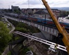 Instalace nosné konstrukce lávky, 6. - 7.5.2023