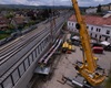 Instalace nosné konstrukce lávky, 6. - 7.5.2023