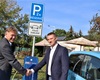 Otevření dobíjecí stanice v ul. K Lázním, 14.9.2020