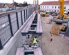 Instalace nosné konstrukce lávky, 6. - 7.5.2023