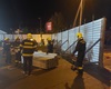 Cvičná stavba mobilních prvků protipovodňové ochrany na území Radotína, 21.10.2022