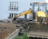 Demolice objektu bývalého olejového hospodářství, 5.9.2011