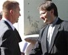 Žehnání náměstí Sv. Petra a Pavla - starosta Mgr. K. Hanzlík a P. Mgr. Zdeněk Skalický, 29.6.2012