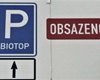 Ilustrační foto. Tabule parkoviště - biotop obsazen. 