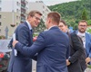 Kontrolní den stavby modernizace trati s ministrem dopravy Martinem Kupkou, 9.6.2022