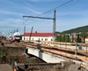 Bourání druhé poloviny železničního mostu u Horymírova náměstí, 2.9.2020