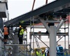 Instalace nosné konstrukce lávky, 6. - 7.5.2023