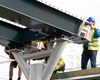 Instalace nosné konstrukce lávky, 6. - 7.5.2023