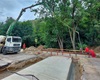 Oprava mostu v ulici K Cementárně, 19.8.2022