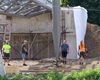 Vztyčení pylonu, 13. a 14.6.2022