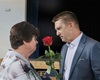 Učitelům radotínské základní školy a kuchařkám ze školní jídelny přišel poděkovat i starosta Karel Hanzlík, 30.6.2021