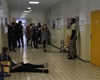 Nácvik „Aktivní střelec“ Pohotovostní motorizované jednotky KŘP hl. m. Prahy v základní škole v Radotíně, 24.11.2021