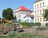 Skrývka zeminy pro "Místo u řeky", 5.6.2015