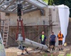 Vztyčení pylonu, 13. a 14.6.2022