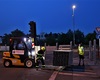 Cvičení stavby protipovodňových opatření ve Velké Chuchli, 27. -28.5.2023