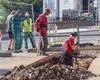 Křižovatka pod Korunou, oprava teplovodu a inženýrské sítě, 31.5.2022