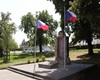 Trvalková výsadba u pomníku na náměstí Osvoboditelů, 16.8.2023