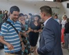 Učitelům radotínské základní školy a kuchařkám ze školní jídelny přišel poděkovat i starosta Karel Hanzlík, 30.6.2021