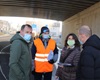 Kolaudační prohlídka, komunikace pod mostním objektem, v blízkosti Horymírova náměstí, 8.12.2020