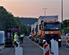 Cvičení stavby protipovodňových opatření ve Velké Chuchli, 27. -28.5.2023