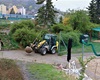 Sázení stromů, areál RSK, Beach aréna, pétanque, 25.4.2022