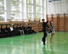 1. ples devítek, 24.4.2015, předtančení Jana Pouše a Michaely Vráblíkové