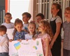 Ukrajinské ženy děkuji radotínským občanům za vřelé přijetí v jejich tíživé situaci, 16.5.2022
