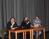 zleva Petr Šabach, autor knihy, Petr Jarchovský, který napsal scénář, a radotínský rodák Vladimír Barák, který film stříhal