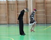 1. ples devítek, 24.4.2015, předtančení Jana Pouše a Michaely Vráblíkové