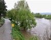 Berounka na prvním povodňovém stupni; 14.5.2021